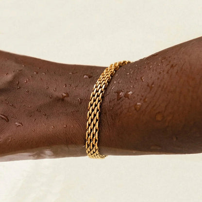 Imara Gold Chain Bracelet