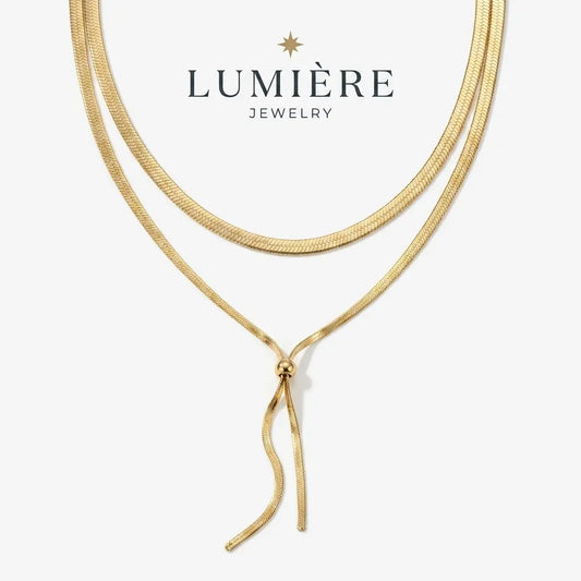 Serpent Chain Necklace · Gold / Silver