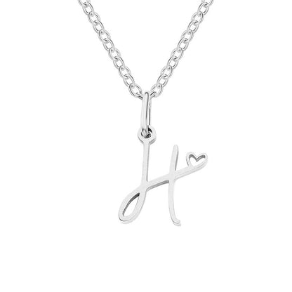 Sienna Initial Letter Necklace