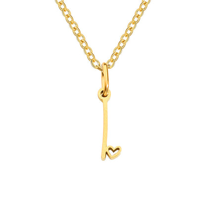Sienna Initial Letter Necklace