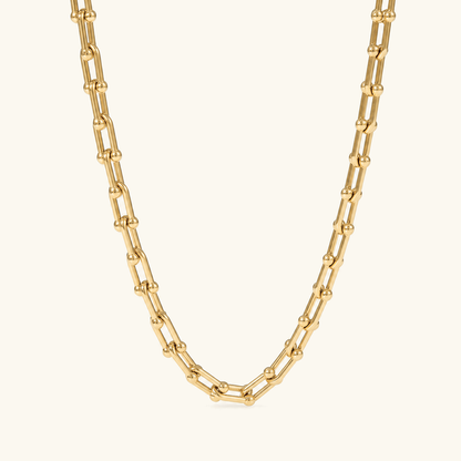 Isle Link Gold Necklace